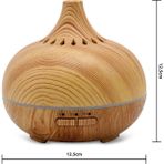 Airstorr Aroma Difüzörü Ultrasonik Hava Nemlendirici 150 Ml, 24 Saat Zamanlayıcı, 7 LED Renk, Aroma Terapi Fonksiyonu, Sessiz, - Açık Kahverengi