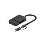 Aırstorr Çoklu 8in1 SD/TF/CF/MS/M2/Micro Hafıza Kart Okuyucu Adaptörü iPhone/iPad Type-C/USB Cihazları