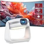 Airstorr K1 1080P 5G Wifi Taşınabilir Projektör 4K Hd Video Ev Sineması Projektörü