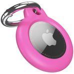AirTag Derin Pembe için Sert Çerçeve Kılıf
