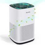 Airtok H13 True Hepa Filtreli Hava Temizleyici, 75 M² Kapsama, Sessiz Uyku Modu & Gece Lambası - Beyaz