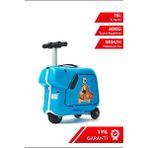 Airwheel Sq3 Çocuklar Için Elektrikli Binilebilir Scooter Valiz - Mavi