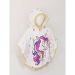 Airycot Çocuk Panço Havlu Unicorn - 4 - 6 Yaş