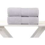 Airycot Gri 70X150 2'li Set Banyo Havlusu - 70 x 150 cm