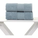 Airycot Koyu Çağla Yeşili 70X150 2'li Set Banyo Havlusu - 70 x 150 cm