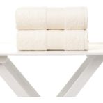Airycot Krem 70X150 2'li Set Banyo Havlusu - 70 x 150 cm