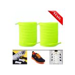 AiryFooT Ayakkabı Bağcığı 120 Cm Yassı Converse Yeşil Fosforlu 1 Çift