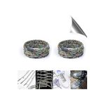 AiryFooT Kristal Taşlı Parlak Taşlı Ayakkabı Bağcığı 100 cm 1 Çift ( ZÜMRÜT )