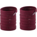Airyfoot Spor Ayakkabı Bağcığı 120 cm Yassı Örgü Bağcık Bot Spor Bağcık 1 Çift ( Bordo )