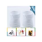 AiryFooT Spor Ayakkabı Bağcığı Uyumlu Nike, Adidas Skechers, Converse Ayakkabı Bağcık 120 Cm 1 Çift Beyaz