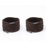 Airyfoot Yuvarlak Bot ve Ayakkabı Bağcığı 150 cm ( Kahve ) - Kahverengi