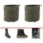 Airyfoot Yuvarlak Bot ve Ayakkabı Bağcığı 2,5 Metre - Haki