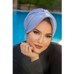 Aişe tesettür Deniz Grisi Deniz Şapkası