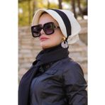 Aişe tesettür Tesettür Atkılı Şapka - 30301