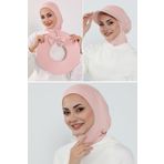 Aisha's Design 3'lü Tak-Çık Bone,Siperlik ve Şapka Seti Tesettür,ST-1P