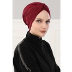 Aisha's Design B-4 Bordo Mihrace Penye Bone