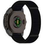 AISPORTS Garmin Fenix 8 51mm/7X/7X Pro/6X/6X Pro/5X/5X Plus/3/3 HR Askı Naylon, 26 mm Yumuşak Streç Örgülü Elastik Dokuma Naylon Solo Döngü Bilezik Garmin Instinct 2X için Yedek Kayış