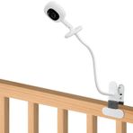 AISVAN Bebek Monitörü Dağı Nanit Pro Akıllı Bebek Monitörü ile Uyumlu & Ayrıca Kameralar için 1/4 Vida Montaj, t 15.7 inç Esnek Uzun Gooseneck ArmBaby Kamera Tutucu Standı Araçlar veya Duvar Hasarı Olmadan