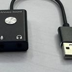 Aivoice Ses Kartı Kablolu Usb Ses Kartı Ses Çeviri İçin Usb Ses Kartı