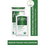 Aizen Cosmetic Kenevir Özlü 400 ml Saç Dökülmesi Kepek Önleyici Besleyici Korucuyu Onarıcı Şampuan