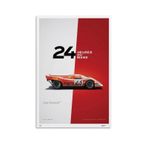 aizhimi 1970 24 saat Le Mans'tan yarış arabası posteri, F1, oda için müzik posteri, estetik tuval, duvar sanatı, yatak odası dekorasyonu, 30 x 45 cm
