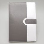 Ajanda Defter, Not Defteri, Promosyon Defteri, Deri Defteri - 1 Adet - Gri
