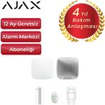 Ajax Alarm Siren Dahil Başlangıç Paketi – Starter Kit - Beyaz