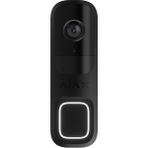 Ajax Doorbell 4mp 6 Metre Ir LED Çift Yönlü Konuşma Onvif Wifi Görüntülü Kapi Zili Siyah - Tek Seçenek
