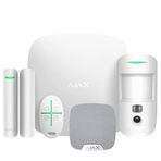 Ajax Sirenli 5 Lİ Cam Alarm Set Akıllı Güvenlik Sistemi (EV İÇİN) – BEYAZ