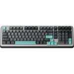 Ajazz AC100 Pro Hyacinth Switch 3 Modlu Rgb Mekanik Oyun Klavyesi-Alüminyum Kasa - Mavi