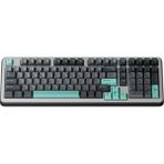 Ajazz AC100 Pro Hyacinth Switch 3 Modlu Rgb Mekanik Oyun Klavyesi-Alüminyum Kasa - Siyah - Mavi