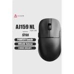 Ajazz AJ159 Nl Near-Link 3 Modlu 1000hz 12.000 Dpı 400 Mah Batarya Paw 3311-YENI Nesil Bağlantı Modu - Siyah