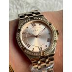 Ajda Bilezik Hediyeli Rosegold Jübile Kordon Ferrucci Kadın Saati - Rose Gold
