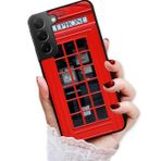 AjourTek Samsung A25 5G için, Samsung Galaxy A25 5G için, Dayanıklı Koruyucu Yumuşak Arka Kılıf Telefon Kapak, HOT12016 İngiliz Kırmızı Telefon Kulübesi 12016