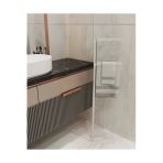 AJU Havluluk Kağıt Havlu Askısı Beyaz Metal Malzeme Kurulum Gerektirmez Devrilmez Banyo Dekorasyonu