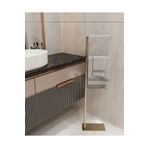 Aju Havluluk Kağıt Havlu Askısı Metal Malzeme Kurulum Gerektirmez Devrilmez Banyo Düzenleyici Gold