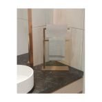 AJU Havluluk Tezgah Üzeri Kağıt Havluluk Ev Banyo Dekorasyonu Paslanmaz Metal Montaj Gerektirmez Gold