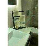 Aju Havluluk Tezgah Üzeri Kağıt Havluluk Ev Banyo Dekorasyonu Paslanmaz Metal Tasarım Montaj Gerektirmez - Siyah