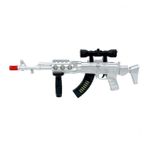 AK-47 Gun Electric Işıklı Sesli Tüfek