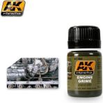 Ak Interactive Ak 082 35 Ml. Motor Kiri Efekti, Enamel Model Boyası - 1 - Renkli