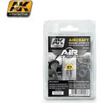 Ak Interactive Ak 2000 3X35 Ml. Uçak Motoru Eskitme Efekti, Enamel Model Boyası Seti - 1 - Renkli