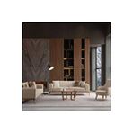 Ak Sofa Odessa Koltuk Takımı Sütlü Kahve 3+3+1