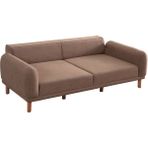 Ak Sofa Stella Koltuk Takımı 3+3+1 Kahverengi