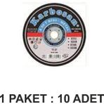 AK TEK Karbosan Kesme Taşı Nk 115 Paket 10'lu