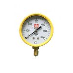 Ak Tek Manometre 63MM 0-40 Bar Yüksek Basınç