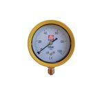 Ak Tek Manometre Doğalgaz 0-100 Mbar Düşük Basınç