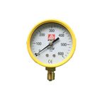 Ak Tek Manometre Doğalgaz 0-600 Mbar Düşük Basınç