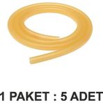 Ak Tek Silikon Hortum 8*12 mm - U Manometre Hortumu 1 mt Paket 5 Li - 8 x 12 mm