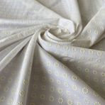 Ak-teksim Kumaş Tekstil Tasarım Kumaş Üzeri Kaymaz Dod Taban (130cm En) Halı Paspas Arka Kapama, Terlik, Patik, Tufting - Beyaz - 1 m - 125 cm