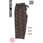 A&K ZÜMRA Anne Model Viskon Pijama Altı Büyük Beden